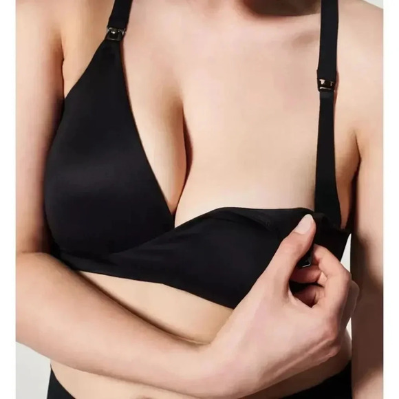 SPANX 30040R  Bra-llelujah! Mama very 

Black Nursing Bra‎ Size XS - NWT - Picture 2 of 8
